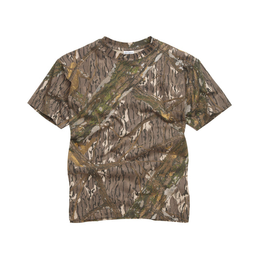 Camo T Shirt Tree Bark Camo