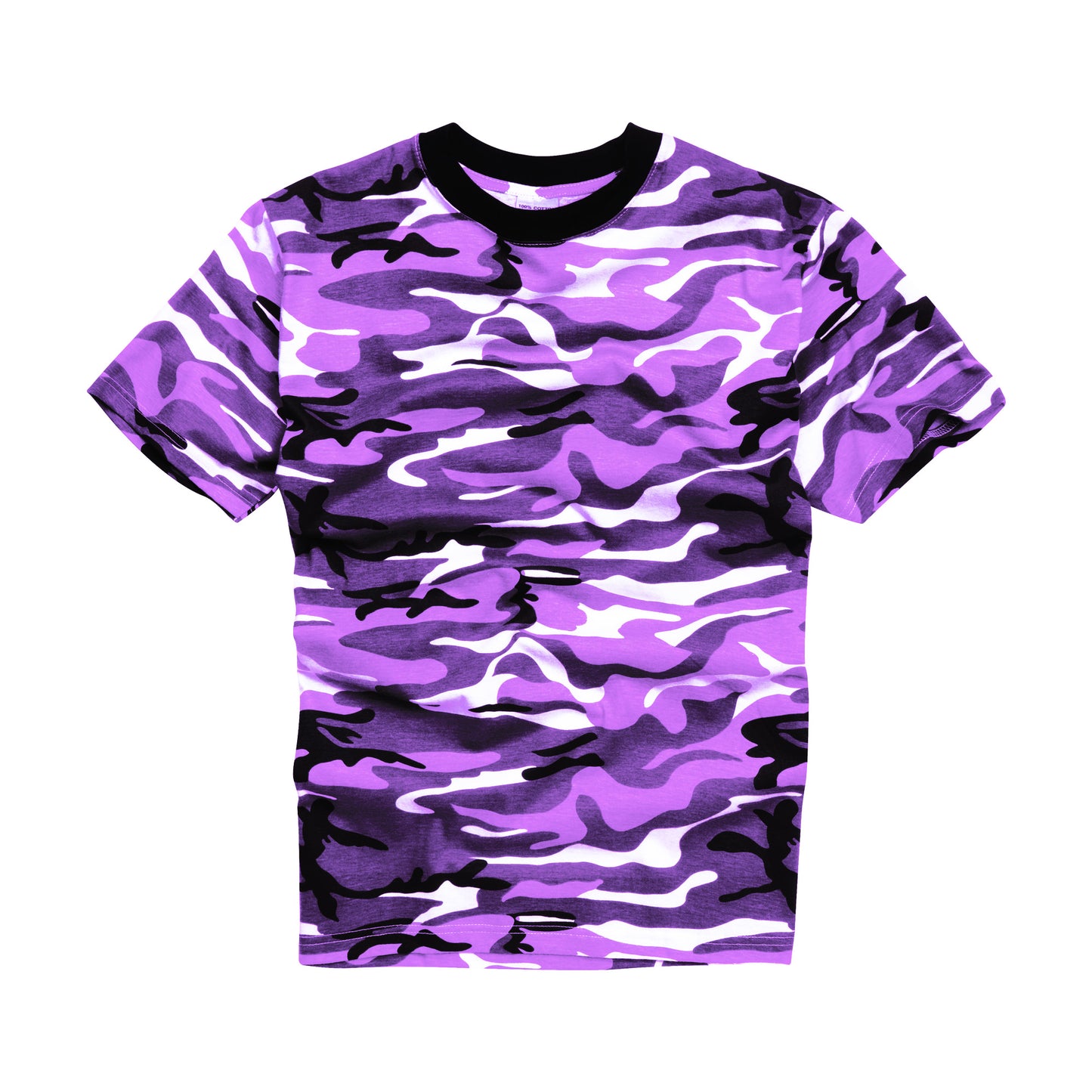 Camo T Shirt Purple Camouflage