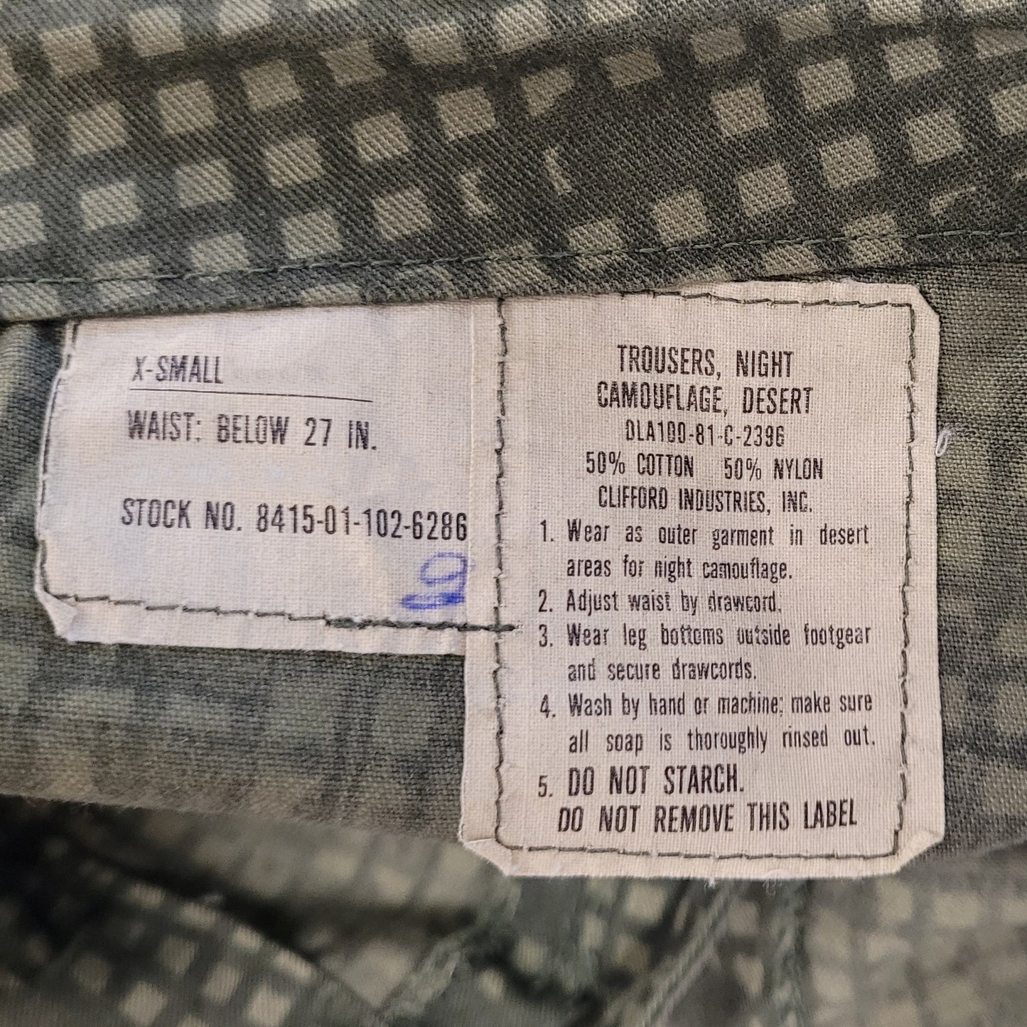 US Army Trousers Vintage Over Pants Olive