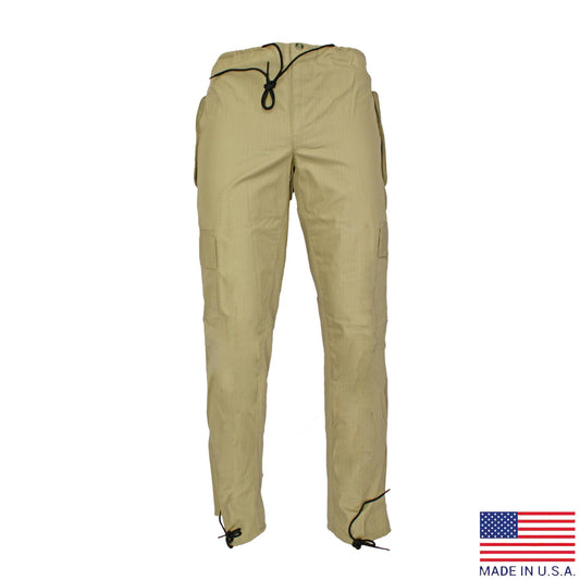 Lightweight Trousers Drawstring Hiking Pants Beige