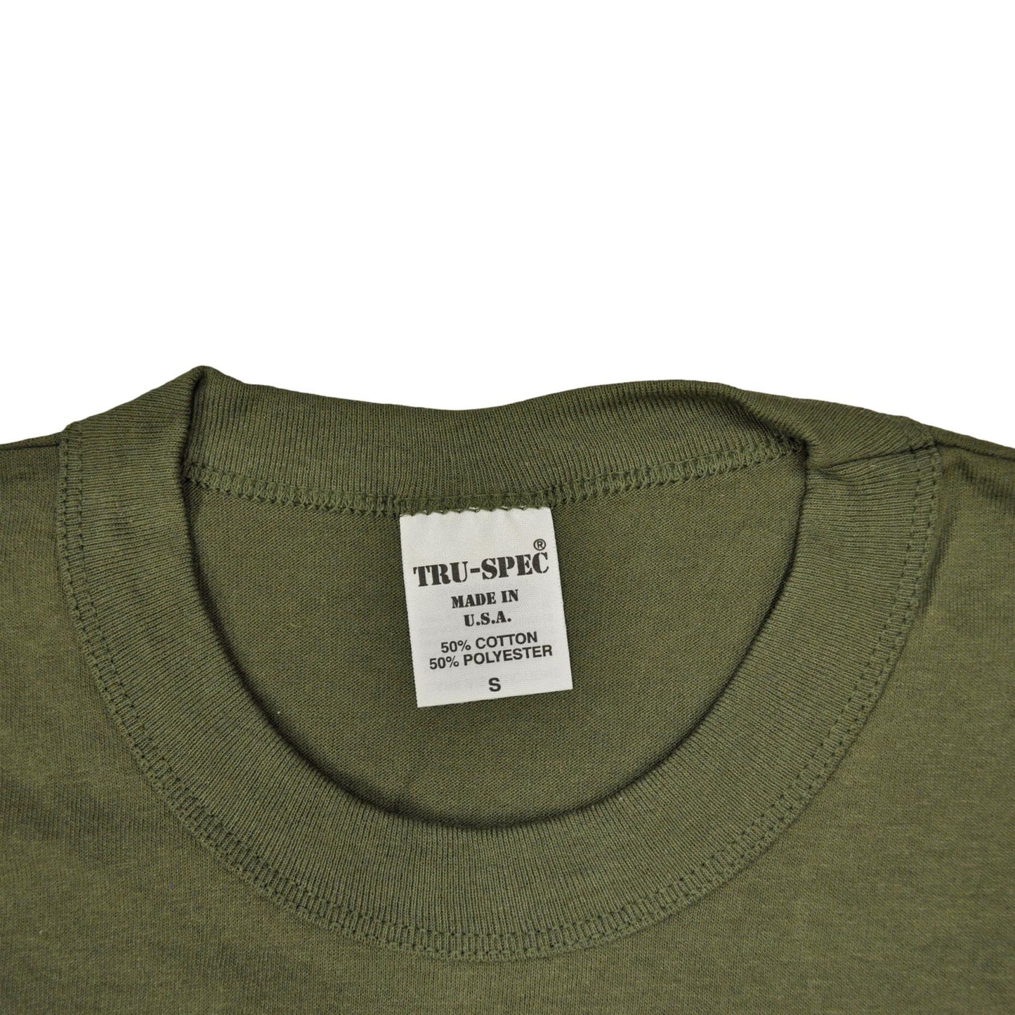 Original US Tru Spec T Shirt Military Top Olive