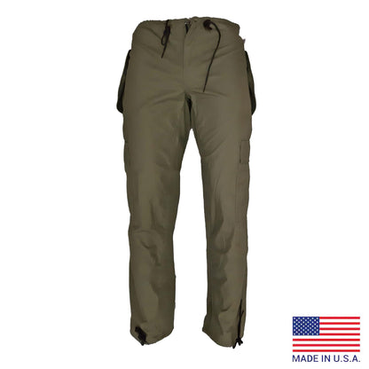 Lightweight Trousers Drawstring Hiking Pants Olive