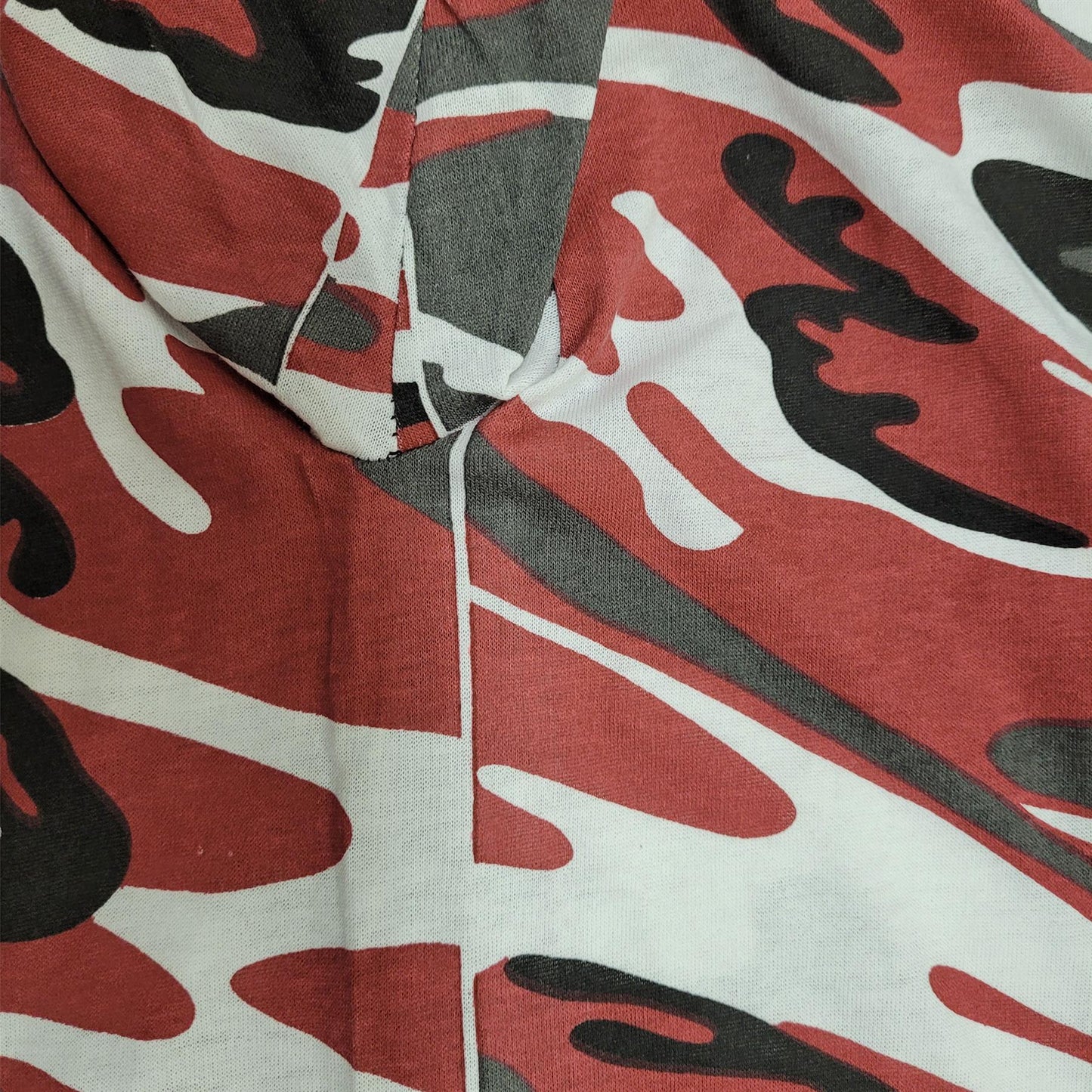 Army T-Shirt US Tru Spec Combat Cotton Short Sleeve Top Red Camo