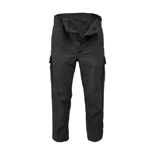 German Moleskin Trouser Original Vintage Surplus Dyed Black