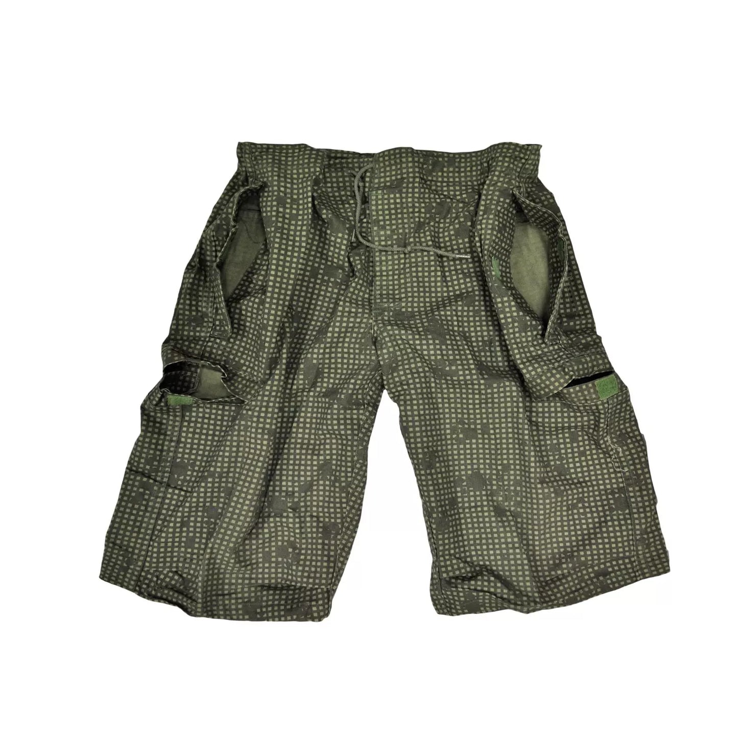 Original US Army Night Desert Camo Combat Shorts Olive