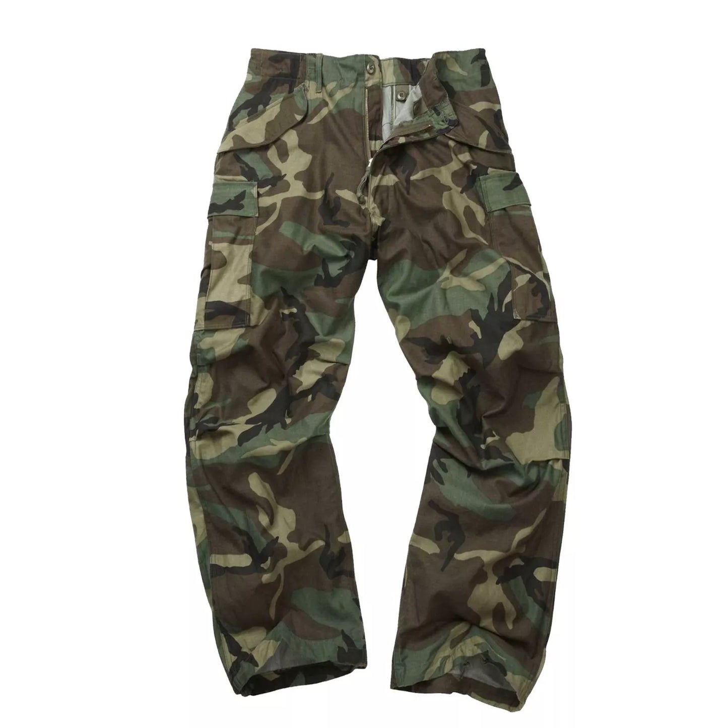 M65 Trousers Original US Army Combat Pants Woodland Camo